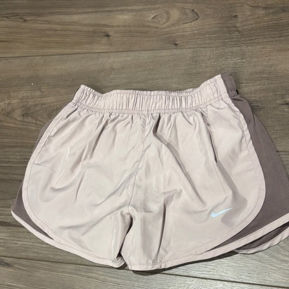 Nike Women's Tan Athletic Shorts